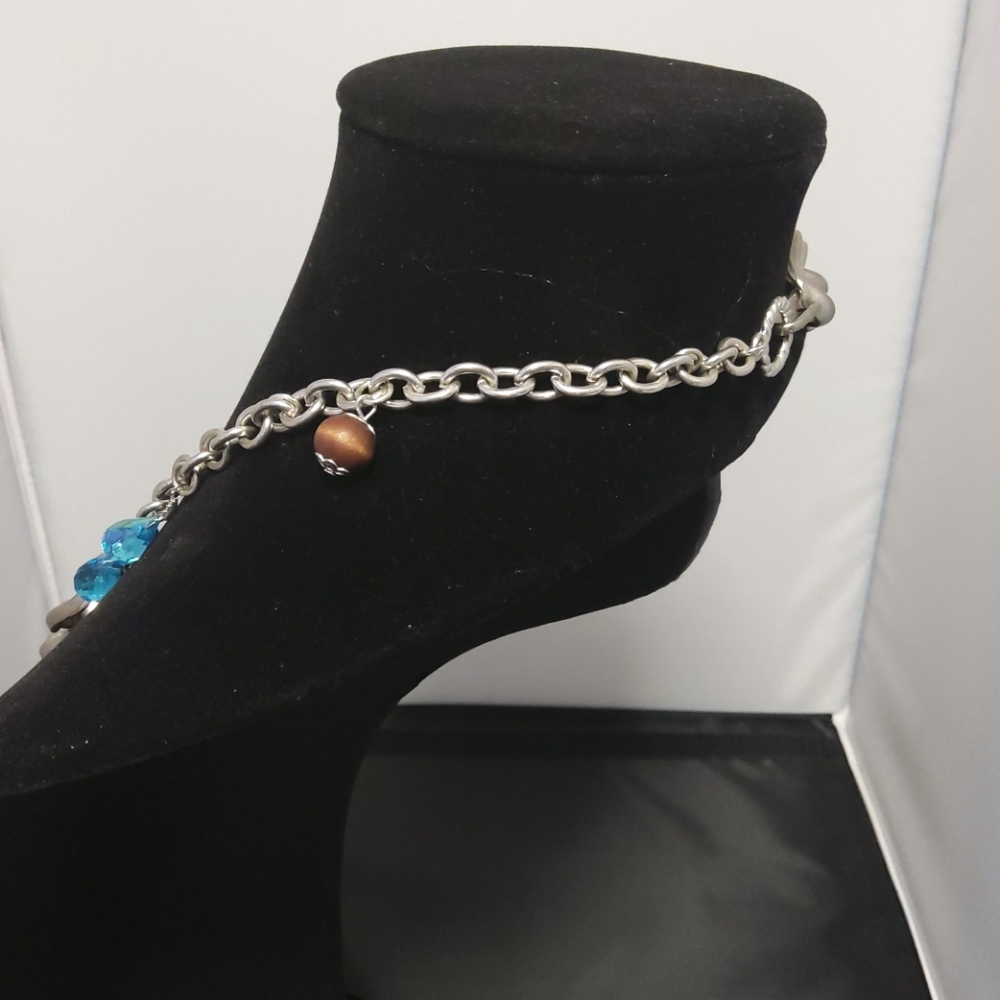 Vintage siver fashion necklace - Picture 4 of 4